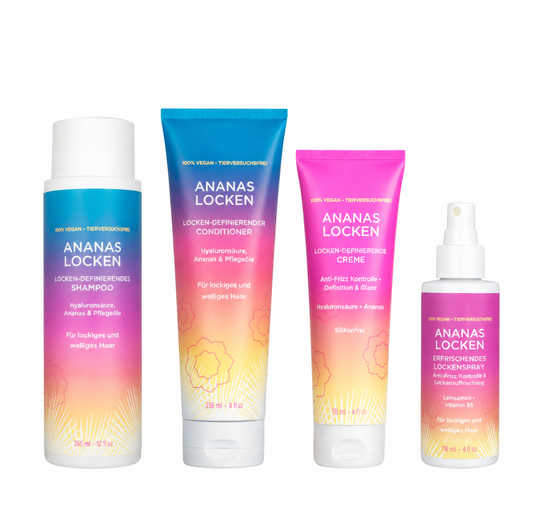 Pineapple Curls Haarpflege-Bundle